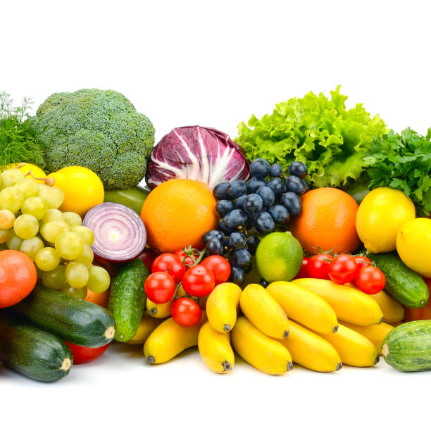 istock Large assortment vegetables and fruits 1130150513
