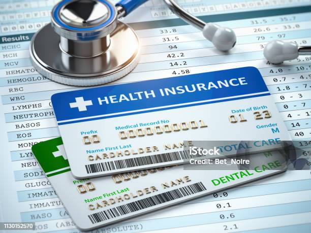 健康保険カードstethscope の合計歯科医療です - ヘルスケアと医療のストックフォトや画像を多数ご用意 - ヘルスケアと医療, 保険, 医療診断