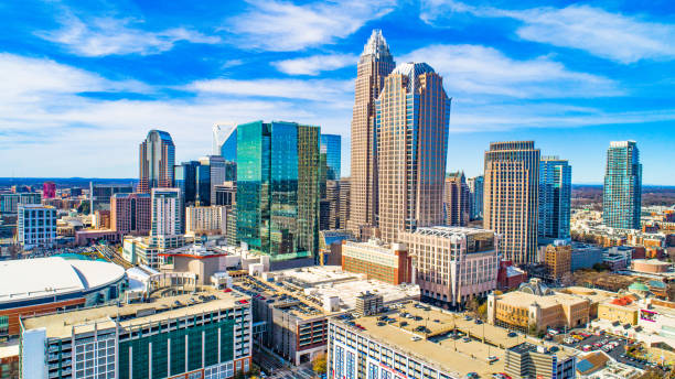 istock Skyscrapers in Downtown Charlotte North Carolina NC 1130161853