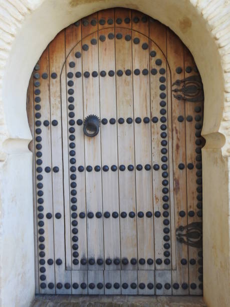 istock wood door 1130161858