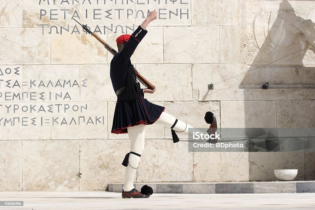 Tomb of the Unknown Soldier, Athens, Greece  Athens - Greece Stock Photo