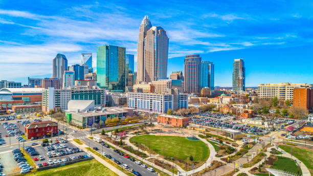istock Downtown Charlotte North Carolina from First Ward Park 1130161994