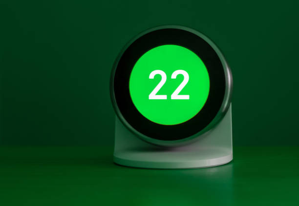 istock Wifi smart room thermostat 1130162983
