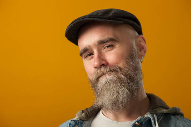istock Studio portrait of a 35 year old bearded man 1130164036