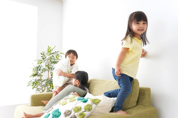 istock Children playing at home 1130164216