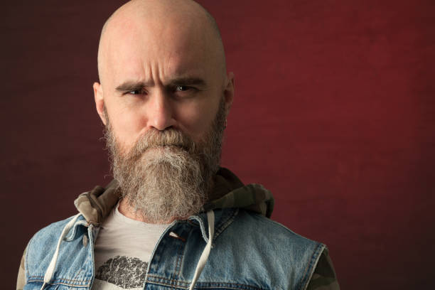 istock Studio portrait of a 35 year old bearded man 1130171175