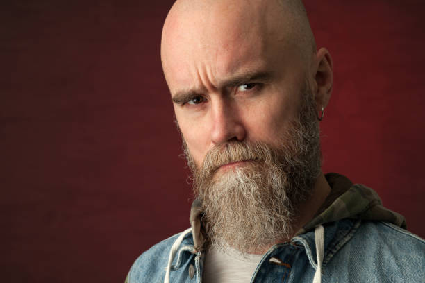 istock Studio portrait of a 35 year old bearded man 1130173940