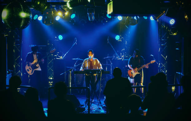 istock Live Rock Band Performance in Tokyo Japan 1130174082