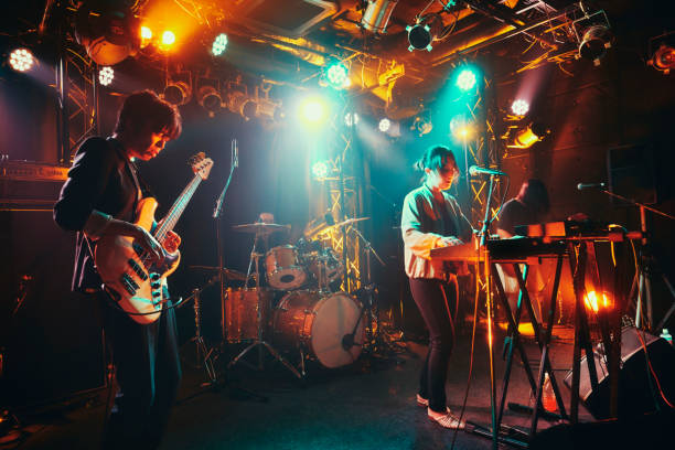 istock Live Rock Band Performance in Tokyo Japan 1130174628