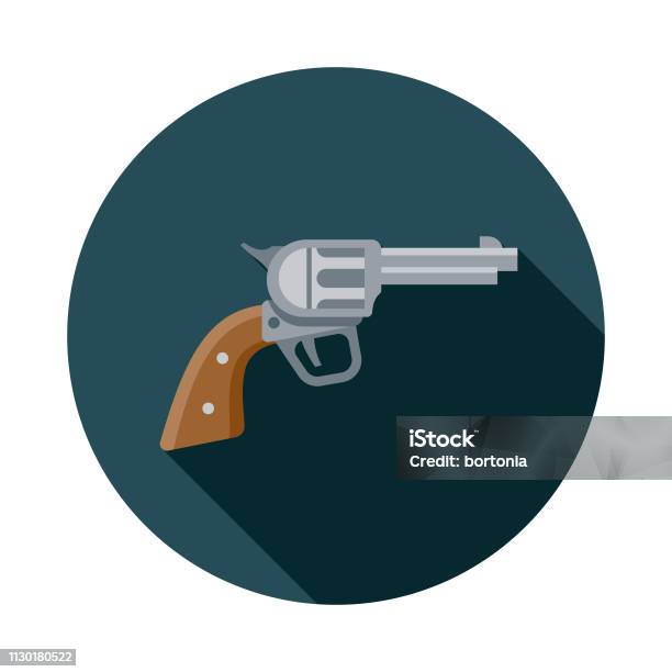 Pistol Weapon Icon Stock Illustration - Download Image Now - Army, Battle, Clip Art