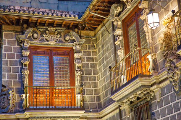Granada streets in a historic city center