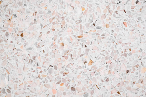 istock Terrazzo polished stone floor and wall pattern and colour surface marble and granite stone, material for decoration background texture. 1130188007
