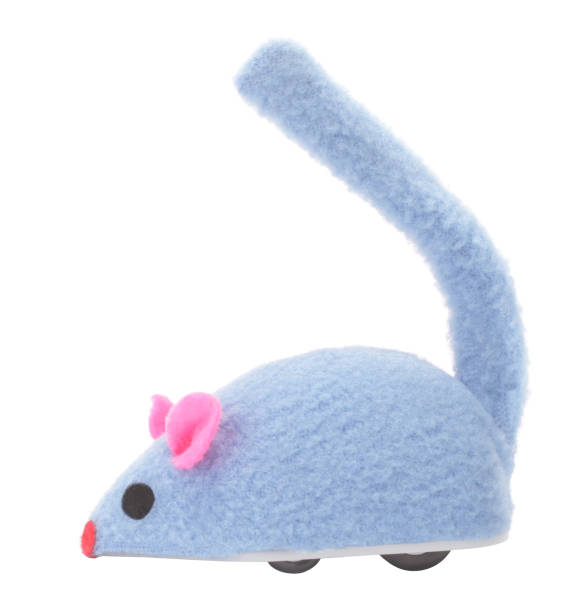 istock Mouse toy for cat pet with wheels 1130191067