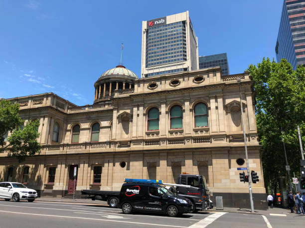 sąd najwyższy stanu wiktoria - famous place melbourne australia built structure zdjęcia i obrazy z banku zdjęć