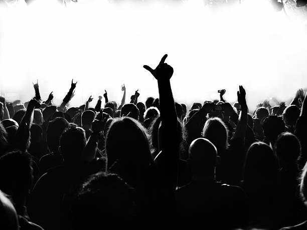 istock silhouettes of concert crowd 113020863
