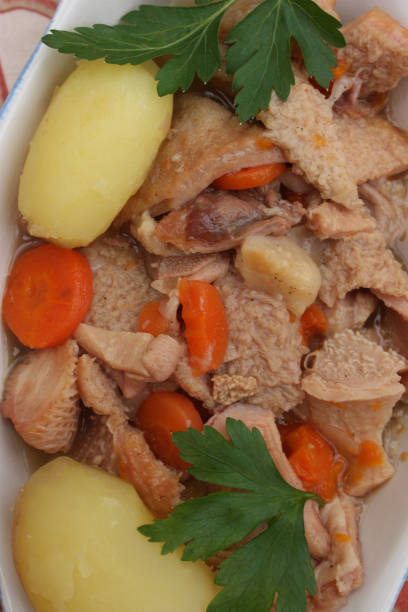 istock Tripes cooked in Provencal style served with steamed potatoes 1130211290