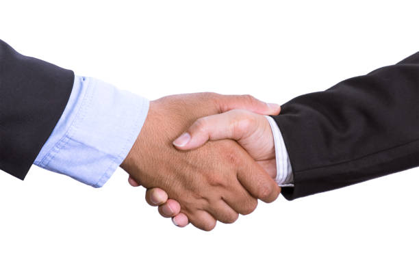 istock Business people shake hand in meeting 1130223285