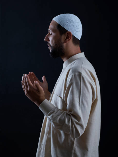 istock Muslim man is praying in mosque 1130224153