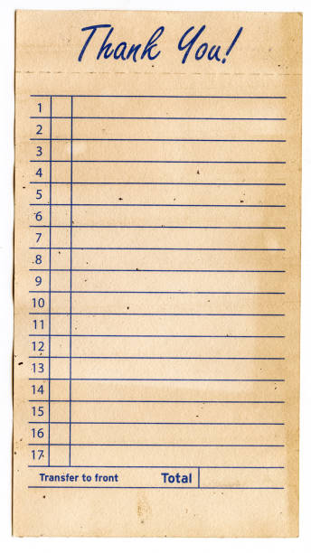 istock Vintage thank you note 1130225050