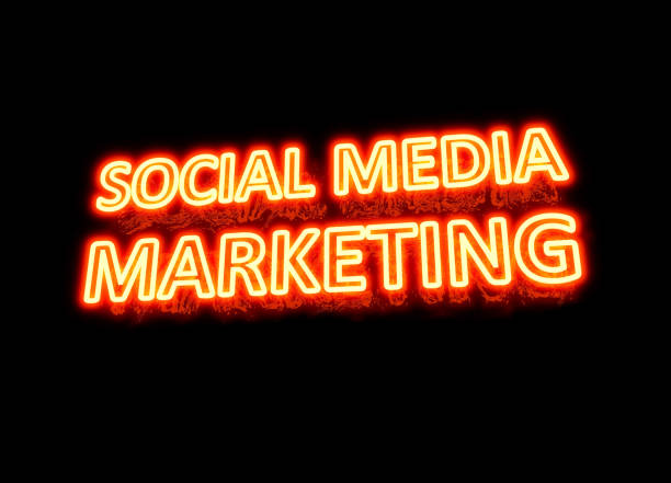 istock Neon - SOCIAL MEDIA MARKETING - Phrase 1130225333