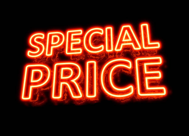 istock Neon Discount Sign - SPECIAL PRICE - Phrase 1130225898