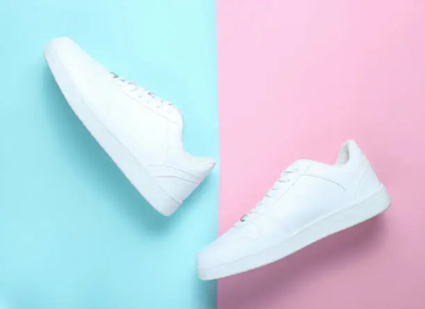 Photo of Fashionable white sneakers