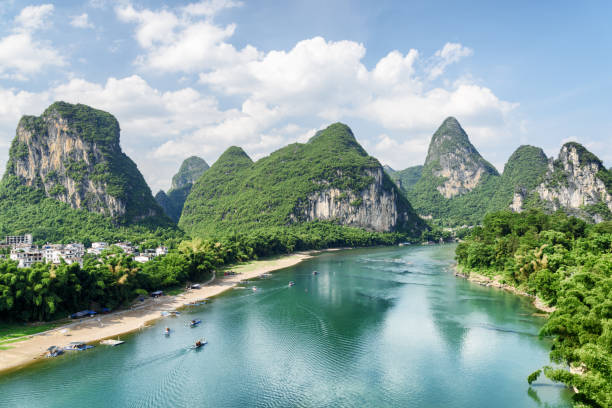 istock The Li River (Lijiang River) among karst mountains, Guilin 1130231251