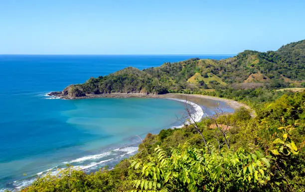 View to Playa Islita in Guanacaste, Costa Rica