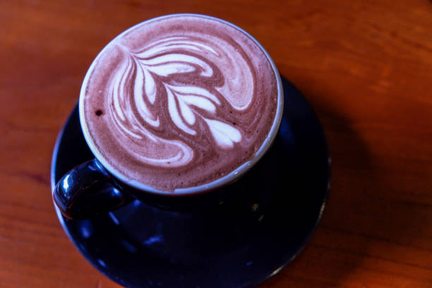 istock A cup of coffee on the wooden tablet 1130234151