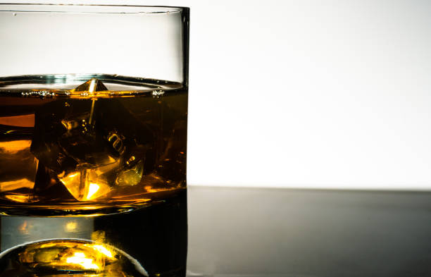 istock whiskey glass and whiskey 1130242894