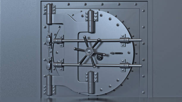 istock Bank vault door. 1130243068