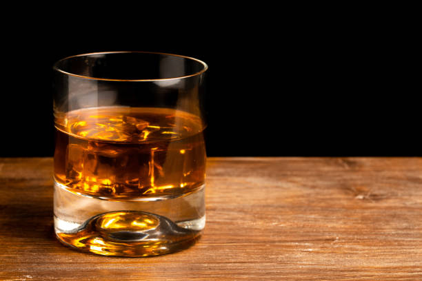 istock whiskey glass and whiskey 1130243427