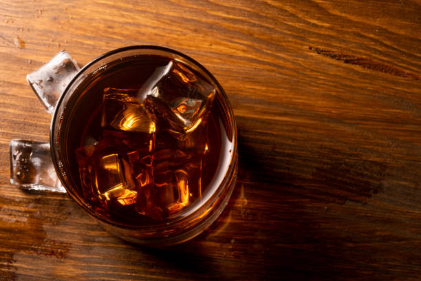 istock whiskey glass and whiskey 1130244284