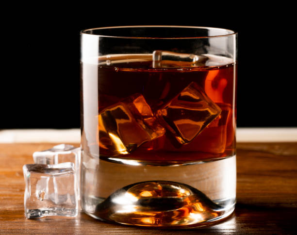 istock whiskey glass and whiskey 1130244423