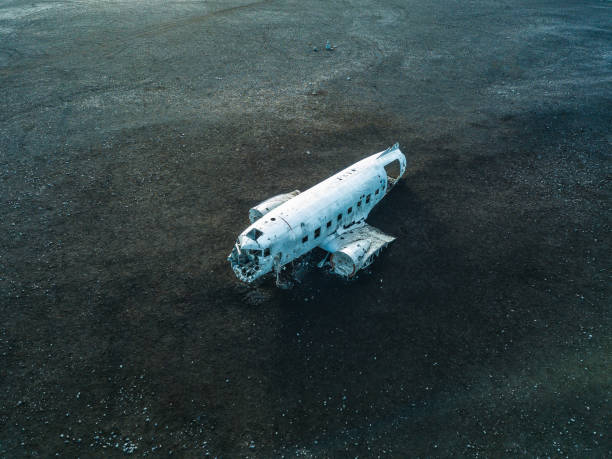 istock Abandoned DC-3 airplane wreckage on Solheimasandur, Iceland 1130245458
