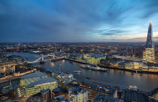 istock The skyline of London by night 1130245871
