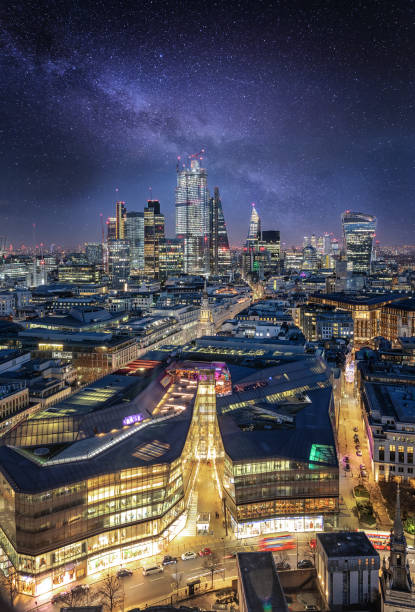 istock View over the illuminated London skyline by night 1130246854