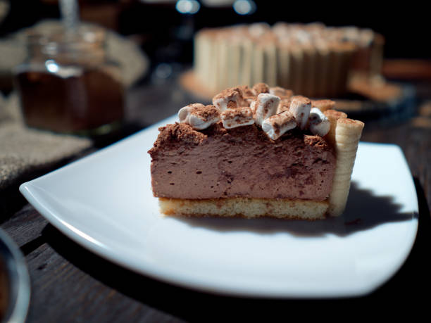istock Homemade chocolate cheesecake 1130252522
