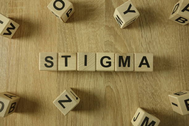 istock Stigma word from wooden blocks 1130254793