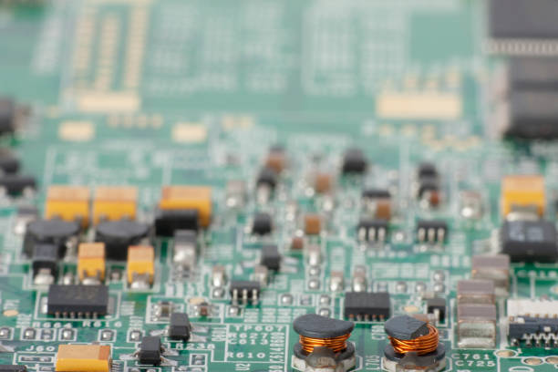 istock close-up of electronic circuit board with processor Toned image 1130259869