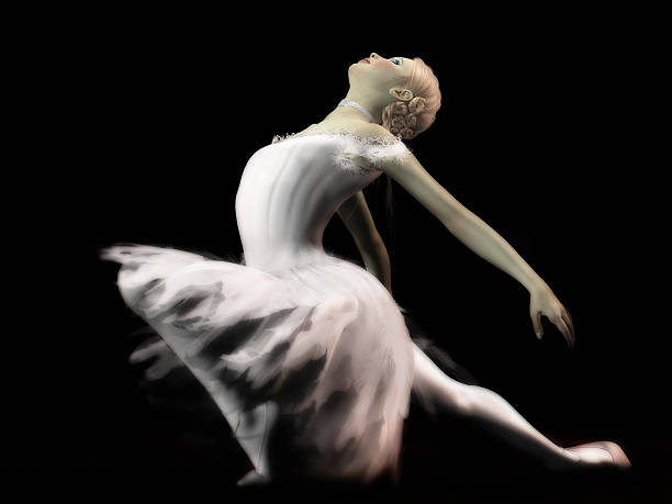 istock The White Swan - Ballerina 113026157