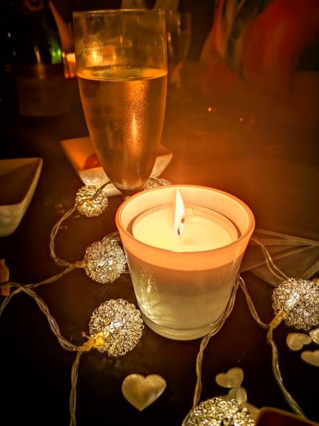 istock party lights and candle 1130264573