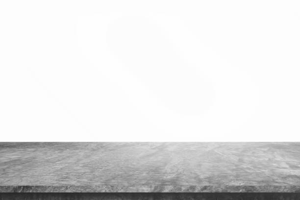 istock cement table and floor to present product on white background 1130267134