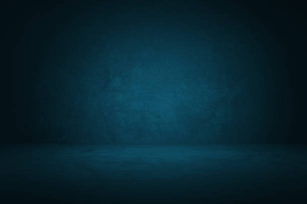istock blue and dark gradient studio and interior background to present product 1130267146