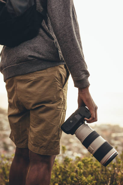istock Photographing new content for his channel 1130268671