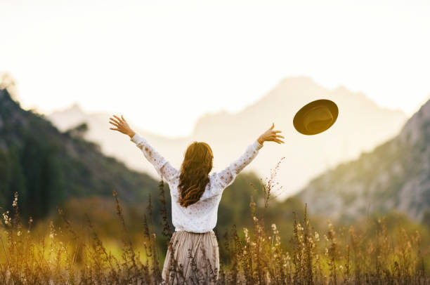 istock Fashion model posing outdoors 1130278594