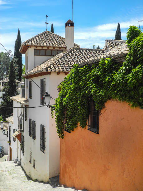 istock Old muslim quarter Albaicin in Granada, Spain. 1130279800