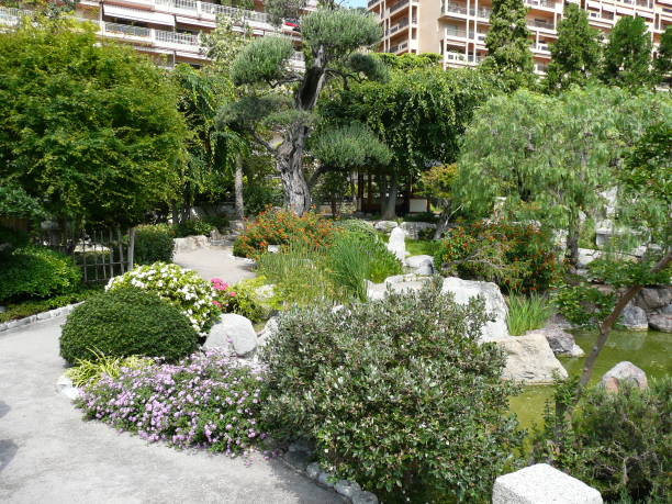 istock Japanese garden, Monaco 1130281463