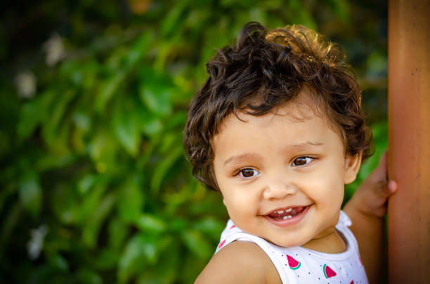 istock The innocence of a smiling child 1130282220