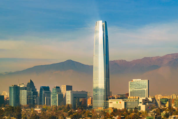 istock Santiago de Chile Aerial View from San Cristobal Hill 1130284113